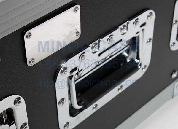 6U Flight Rack Case 19' Tour Portable Flight Case