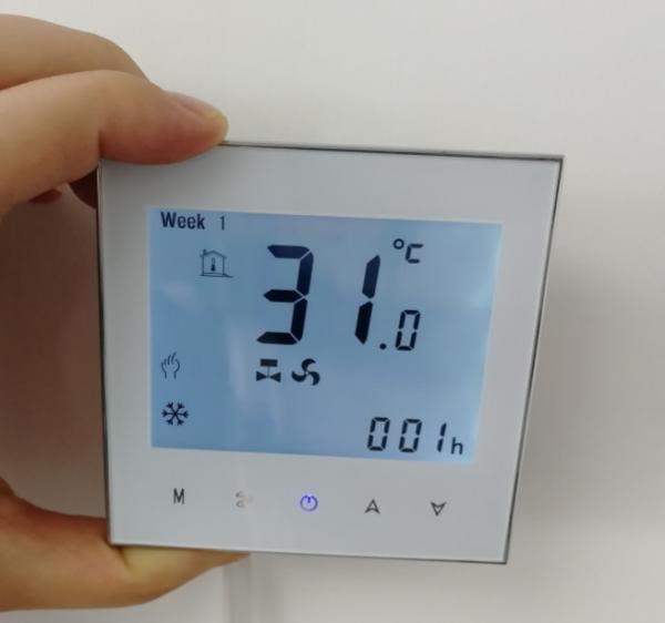 TF-701 Fan Coil Unit Thermostat Wall Mounted Controller For Air Conditioner