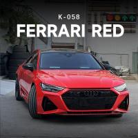 Peinture de voiture rouge TPU Film de protection de peinture de voiture sur mesure auto auto auto 7.5mil K-058