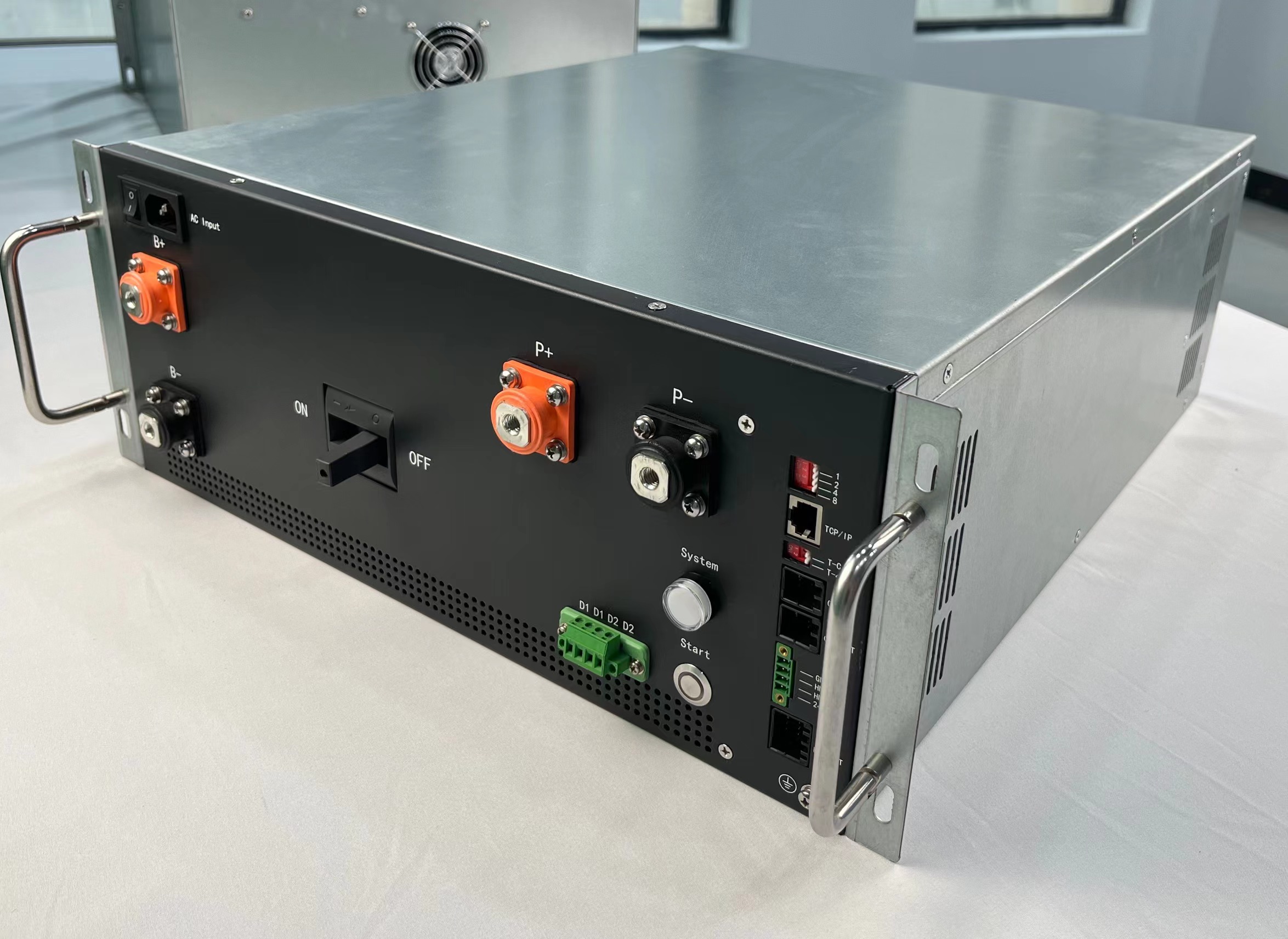 GCE 180S 576V 250A Высоковольтный мастер-БМС с реле-контактором Lifepo4 BMS 15S 48V BMU