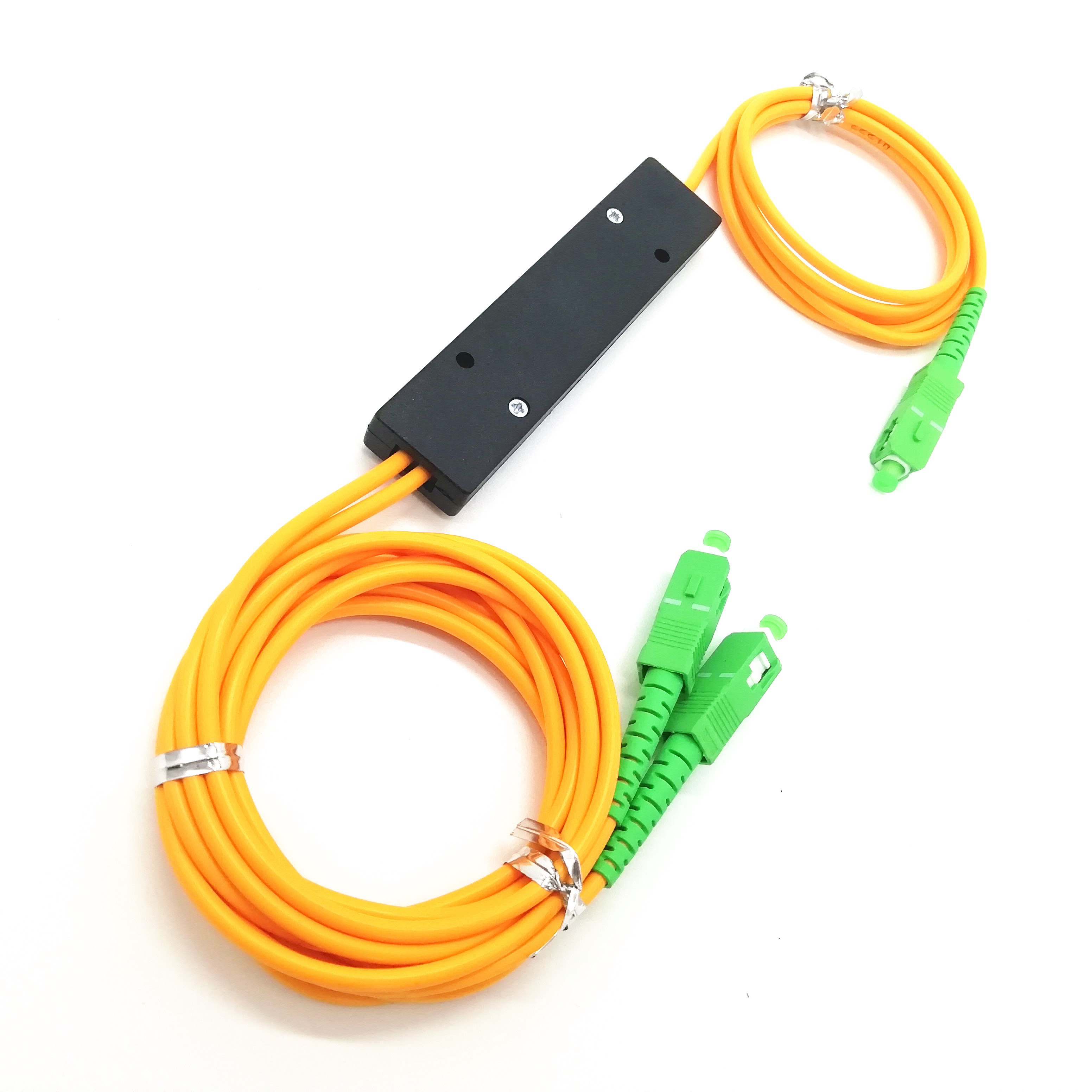 OEM ODM Сплиттер оптического волокна 1x2MM FBT мультимодный с RoHS аттестовал