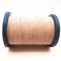 ímã encalhado coberto de seda do fio de 0.05mm x de 130 Ustc Litz para o transformador