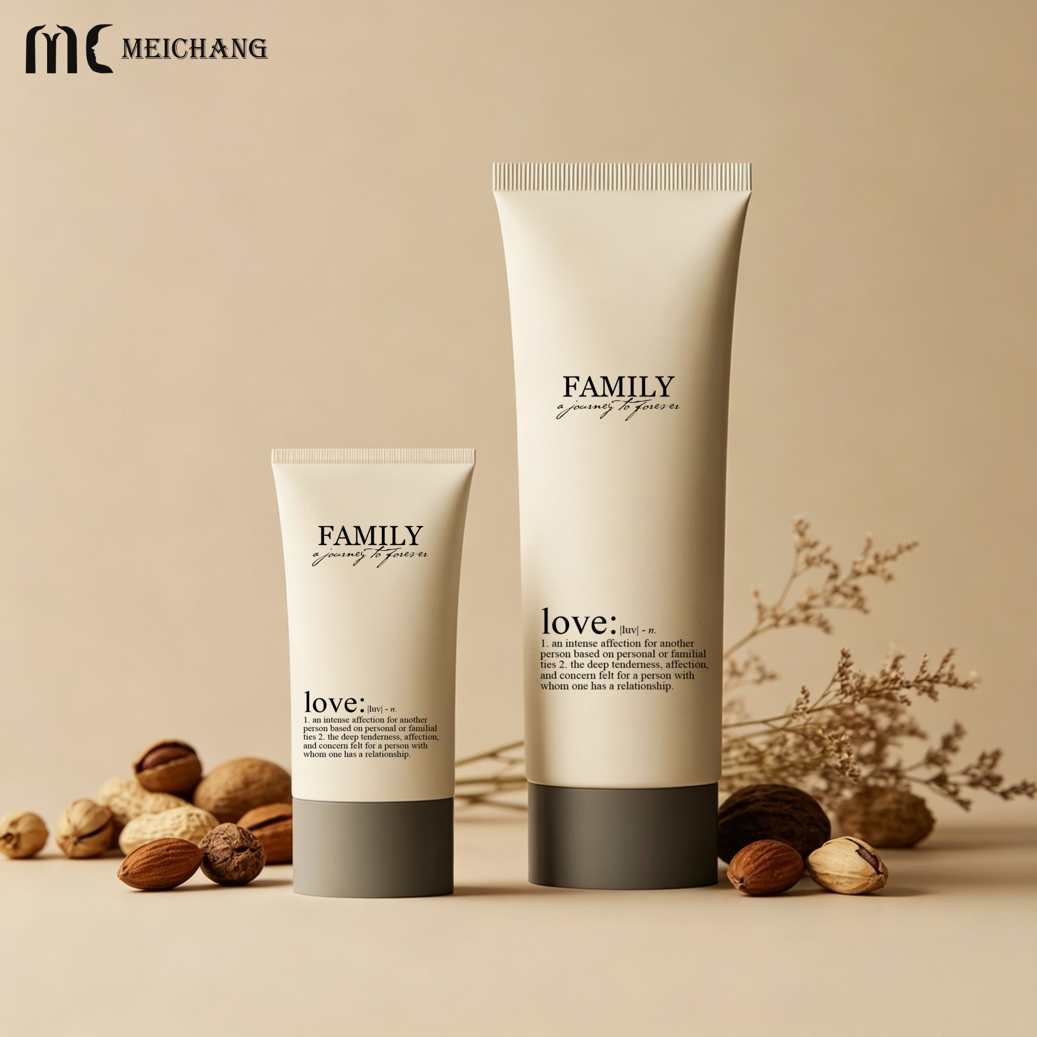 20ml 30ml 50ml 100ml 120ml 150ml Flat Oval PE Cosmetic Squeeze Tube for Hand Cream & Lotion(MC-711)