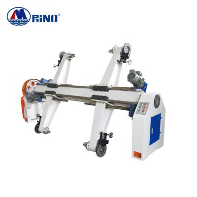 Linha de produção ondulada do cartão do suporte do rolo elétrica