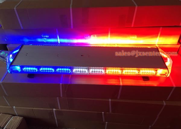 Amber strobe LED police warning emergency mini light bar/ led lightbar/ 12-24V 3W Roterande varningslj WATERPROOF ST9602
