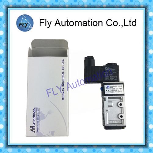Mindman MVSC-220-4E1 MVSC-220-4E2 Pneumatic Solenoid Valves Taiwan 2-Way 5-Port