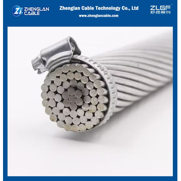 Cable ACSR à l'étage Conducteur en aluminium nu Conducteur renforcé en acier BS 215