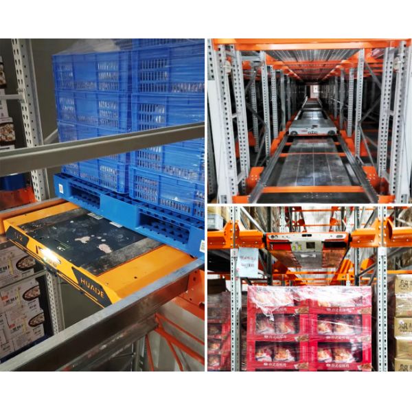 Four Way Radio Shuttle Car For Four-Way Shuttle Pallet ASRS Automatic Storage and Retrieval System Pallet Runner Racking