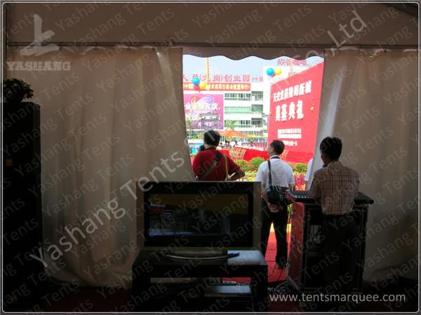 Fabic Roof  / Sidewall Waterproof Marquee Tents For Outdoor Events Opening Ceremony