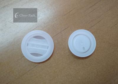Diâmetro do plástico 23mm da válvula de ar da maneira do branco um para o café que empacota, cinco furos
