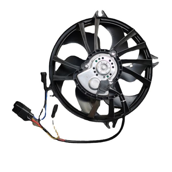 Универсальный 12 дюймовый охлаждающий вентилятор прямого лезвия для радиатора автомобилей Mazda в черном пластике