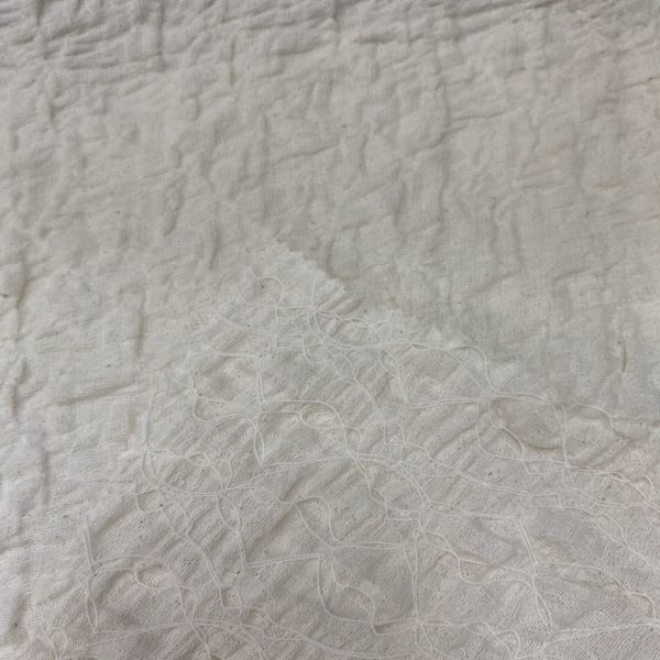 Bubble Fabric 54%Cotton 40%Nylon 6%Spandex