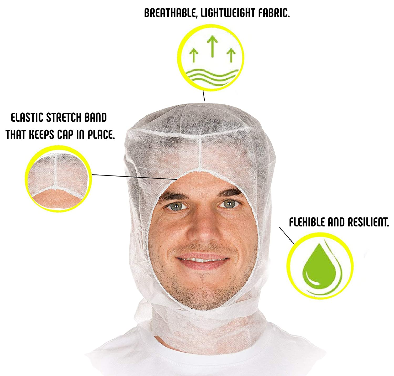 Настраиваемый логотип Не тканеная одноразовая PP Нинджа Космический астронавт Балаклава Hood головный убор