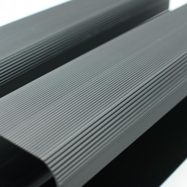 Rigid PVC Wire Management Channel Profile Plastic Customized