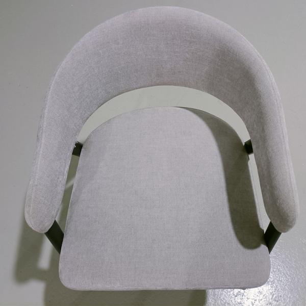 Modern Comfortable Leisure Dining Room Chairs Fabric Seat Material Dining Room Furniture