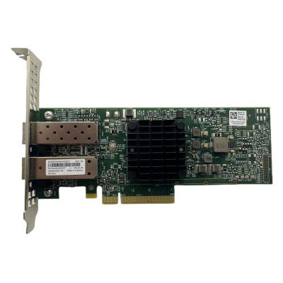 Novo cartão de rede de portas duplas PCI-E 57412/57416/ BCM57414 com taxa de transmissão de 10/100Mbps
