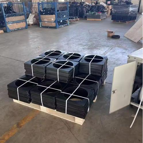 45mm Black Recycled Rubber Base Weight for Traffic Cones
