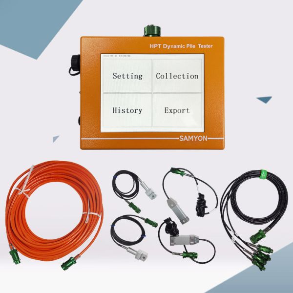 Astm D4945 Standard Pile Testing Equipment High Strain For Loading Capacity