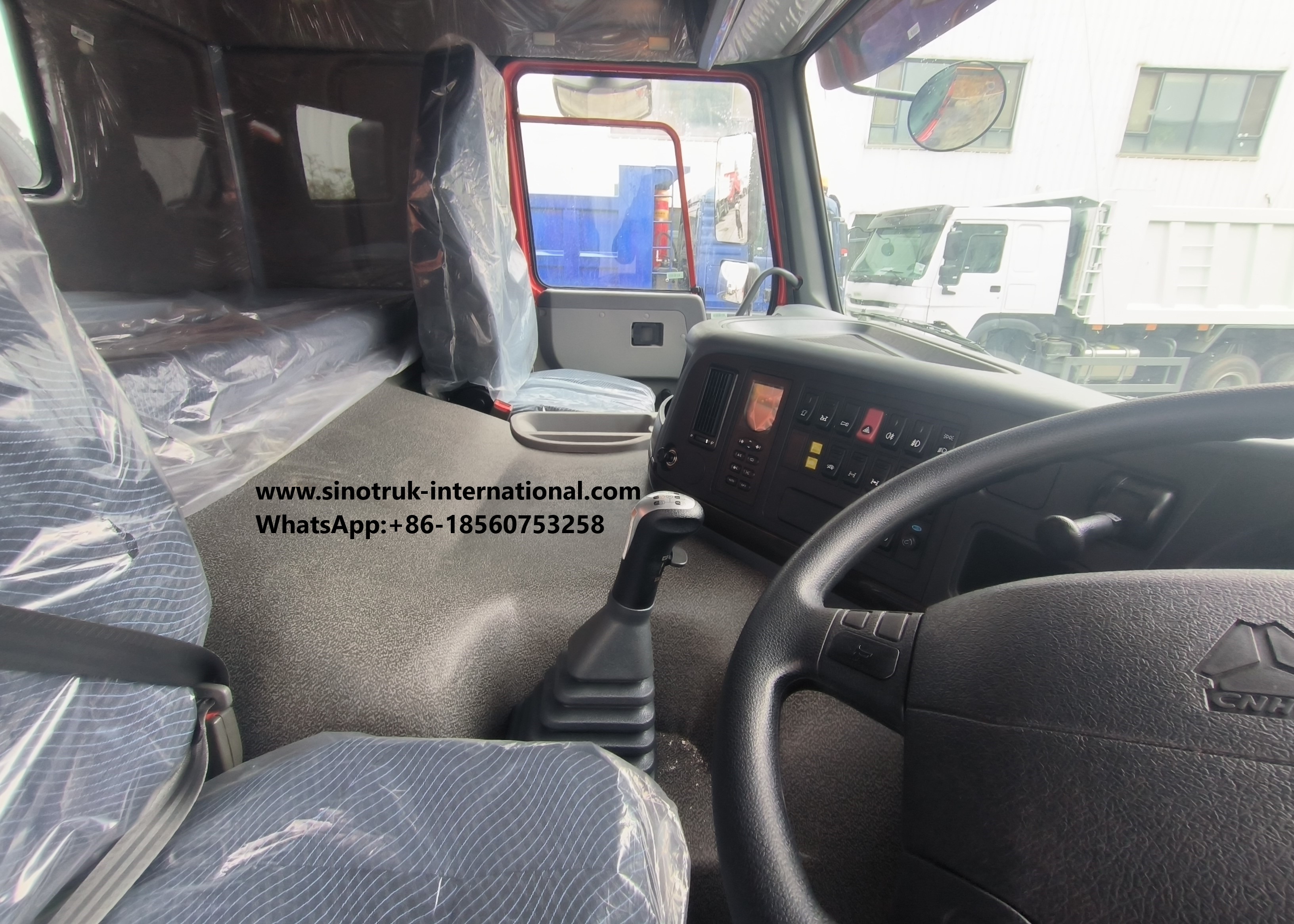 Sinotruk Howo Tipper Dump Truck 380hp 6 × 4 20CBM U Type Box 10 колес