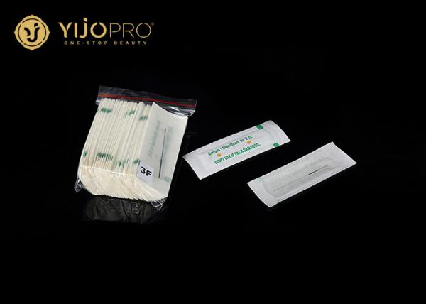Traditional 3F Flat Liner Tattoo Needle Sterile , Eyebrow Tattoo Machine Needles 