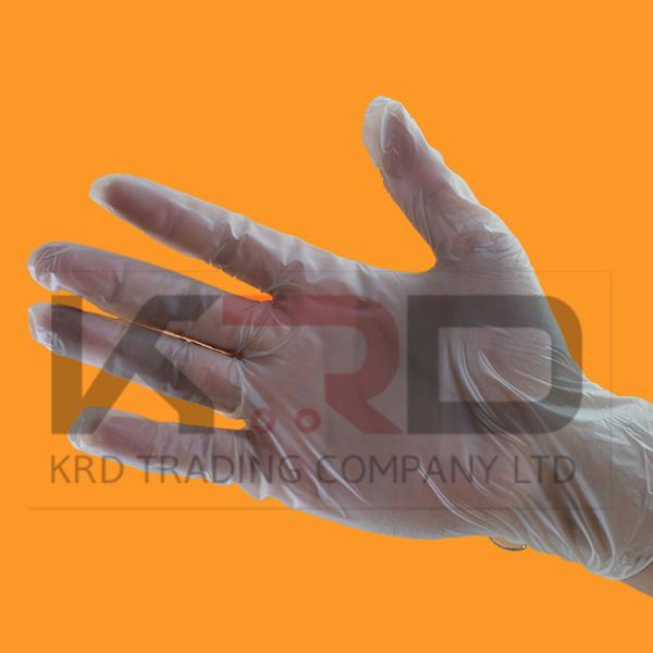 Clear Disposable Powder Free PVC /Vinyl Gloves  PVC material safety hand Disposable Gloves