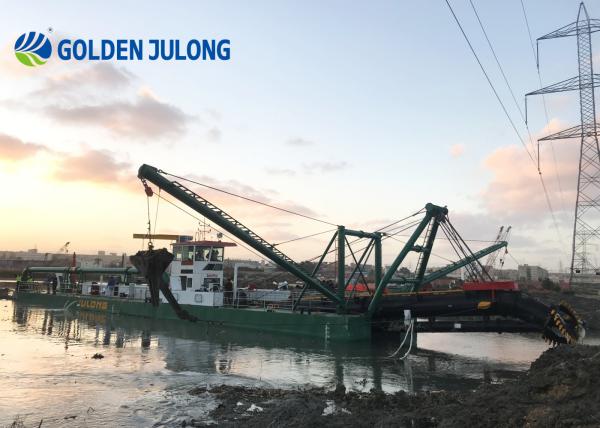 Julong Dredger JLCSD500 カッター 吸い込みドレーガー CCSB マリンスタンダード鋼の船体