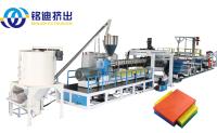 Machine d'extrusion de la ligne de production de cartons en plastique PP PET largeur 1200-1600 mm