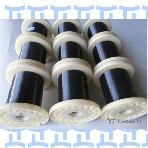 0.05mm 0.1mm Titanium Wire Pure Titanium Wire 1.5mm Pickled Polished For Medical