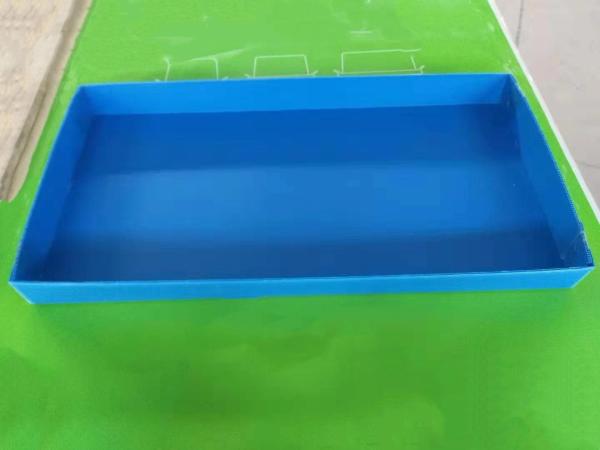 Rectangular Plastic Carton Customized Corrugated Plastic Crates Lightweight