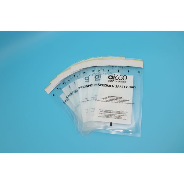 Clinical Research Organization 95kpa Specimen Bags  Leak-proof Seal