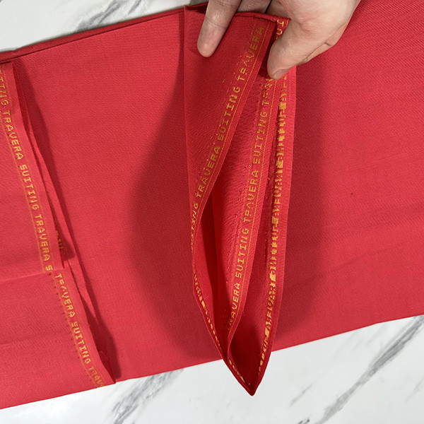 TR Fabric 65/35 Customized Logo For  Clothing Manufacturing