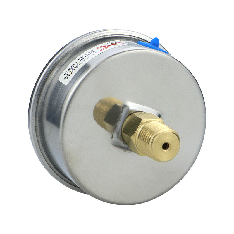 Stainless Steel Case Glycerin Filled Pressure Gauge with 2.5% Accuracy and OEM Bezel