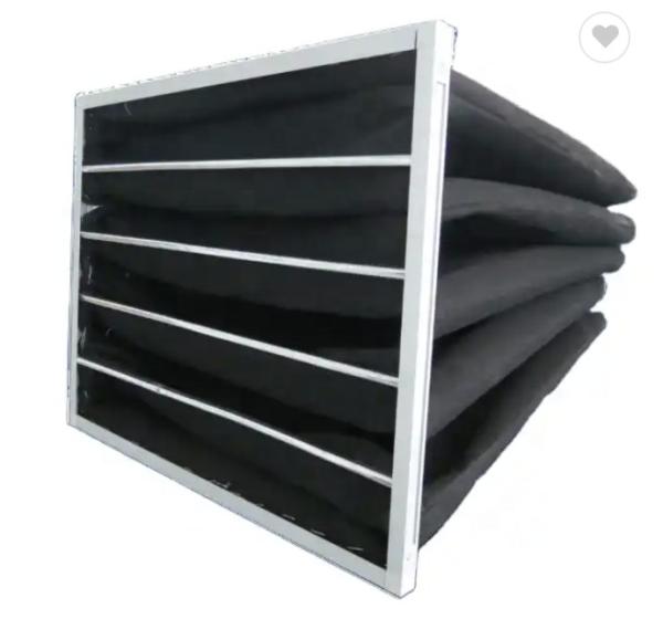 Customized Good Quality F6 F7 F8 Air Handler Filter Bag Fiberglass Factory Price Pocket Filter Bag Glass Fiber Filter