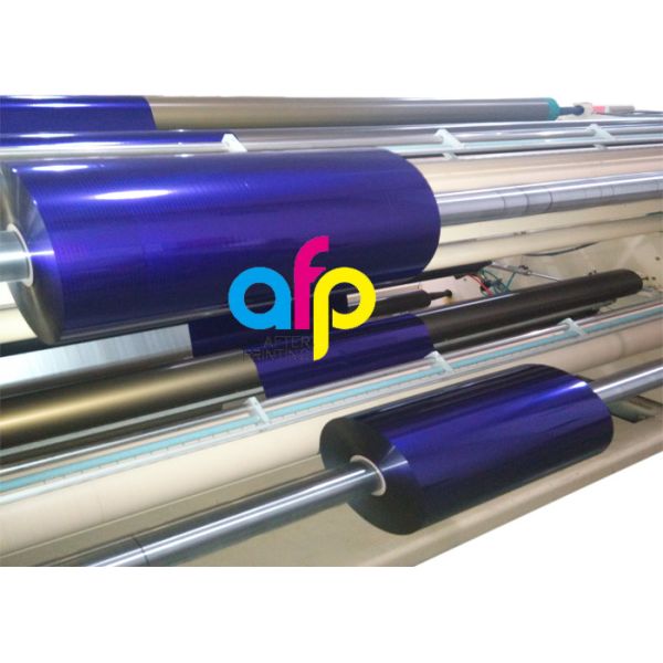 26 Mic Holographic Lamination Film Roll , Packing Premium Cold Laminating Film