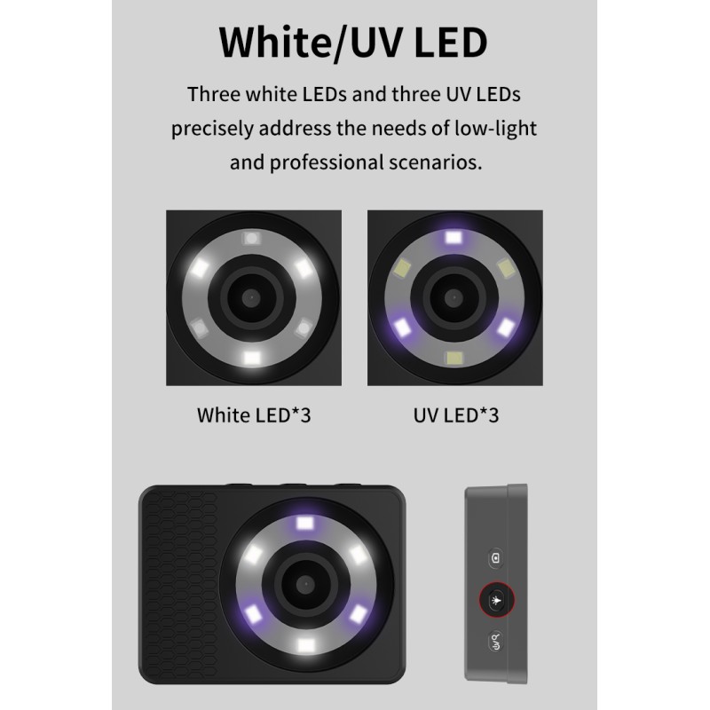 Wholesale Mini Portable Electronic Microscope Industrial Camera 3X Digital Zoom 2.4 Inch USB-C High Speed Measurement Camera