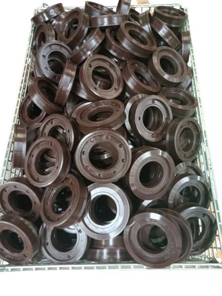 Industrial Custom Made Polyurethane Wheels Dia 100mm-1000mm Plate Mounting Type