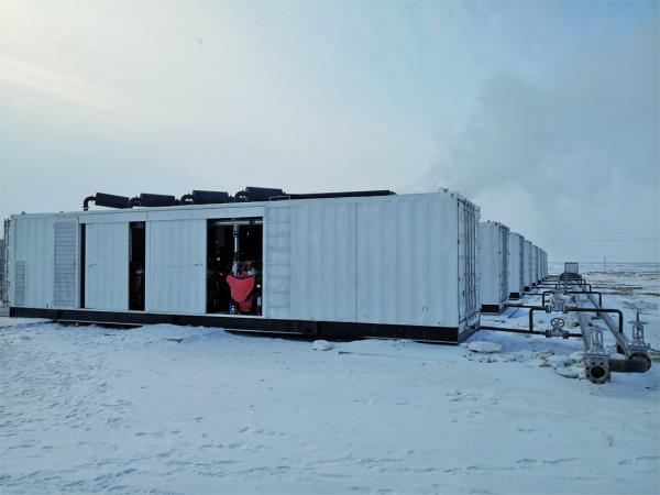 High Efficiency Heavy Oil Generator Set Generating Station For Industrial Power Supply