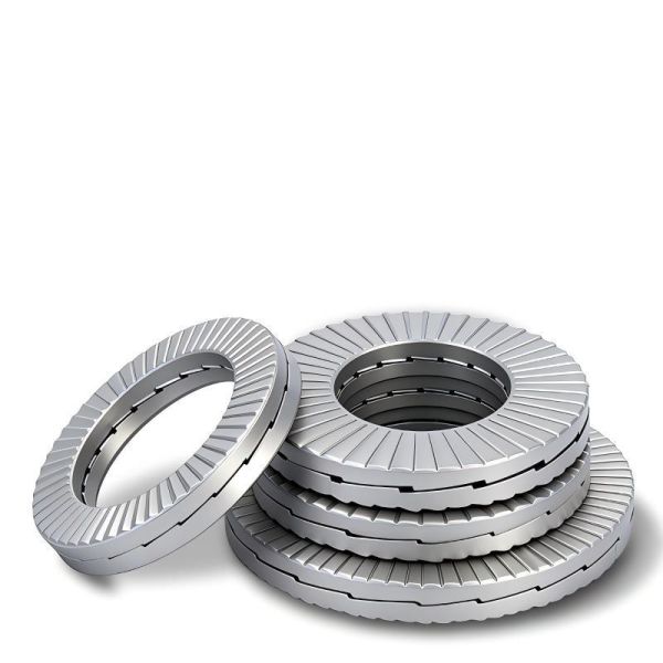 DIN25201 Double Layer Self Locking Washer Wedge Lock Washer for Heavy Machinery