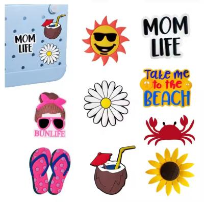 Jouets résistants à la corrosion porte-clés sac de plage imperméable charmes durables