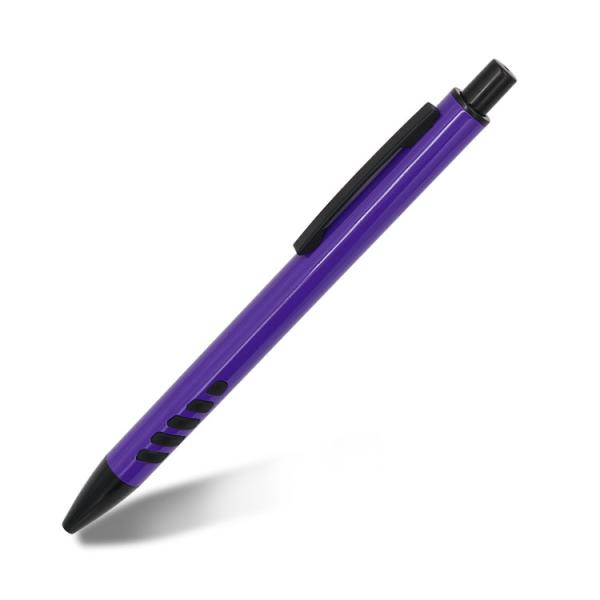 Quality Classic Press Ball Pen Gift Ballpoint Pen 1.0mm Metal Click Pen Office School Supply