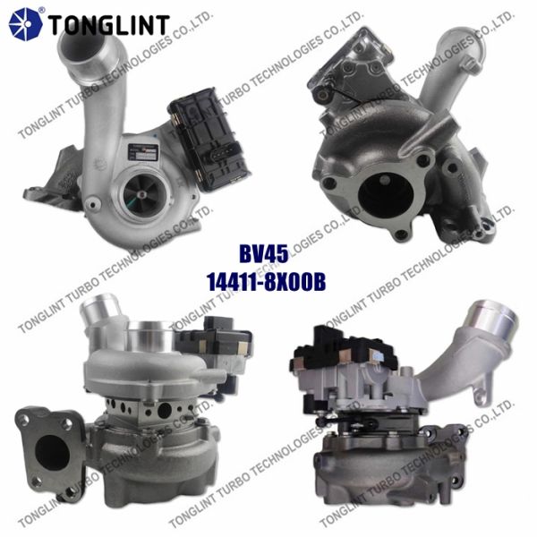 Nissan Navara, Pathfinder BV45 Turbo 53039880337 14411-5X01A 14411-5X01B Turbocharger 53039880210 with YD25DDTI Engine