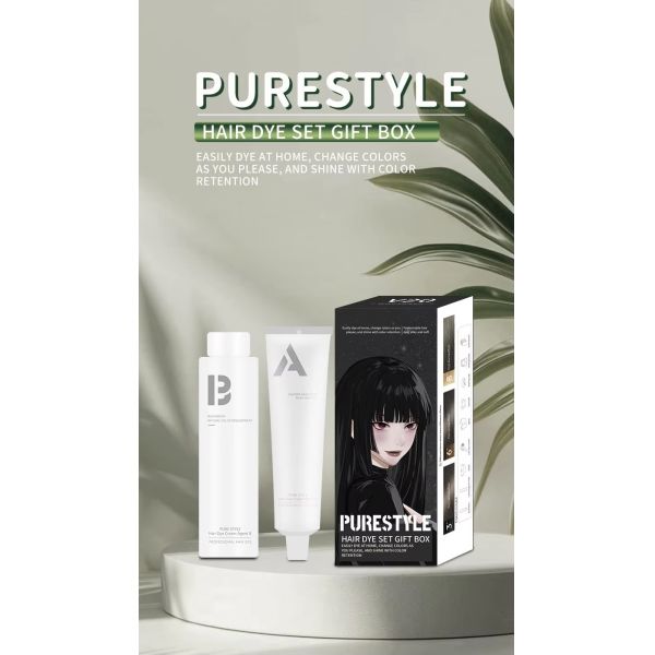 Home Hair Color Kit White Hair Coverage Cream Developer Permanent Hair Dye OEM Available Hair Color Manufacturer