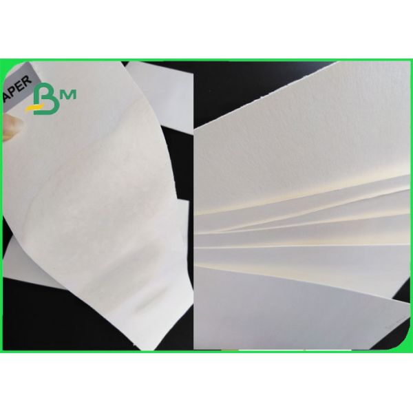 White Moisture Absorbing Cardboard Paper 0.9mm 600*800mm For Coaster