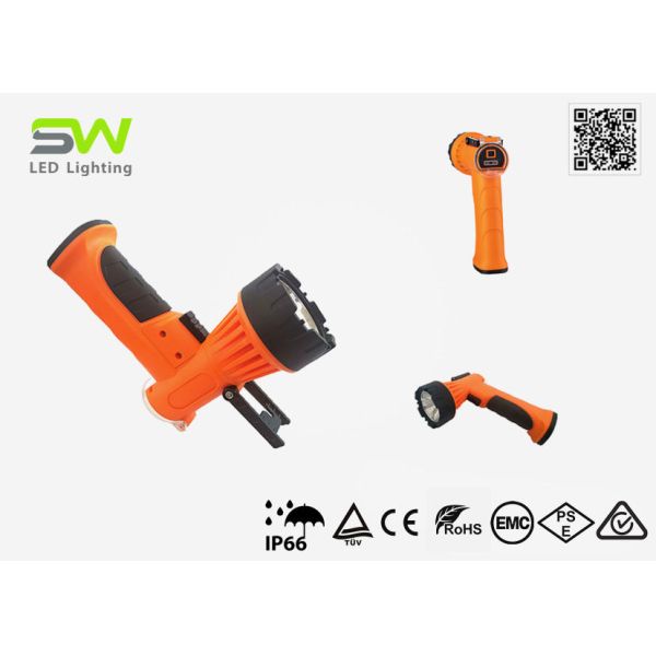 Экономическая фара СИД 3В перезаряжаемые для удить, 300 метров расстояния видимости луча