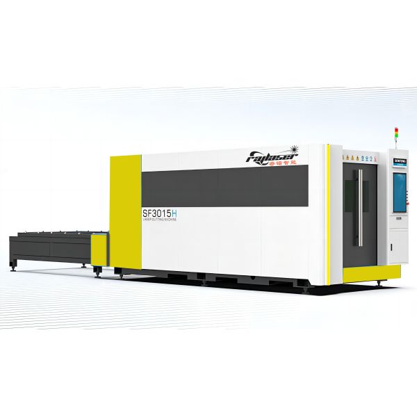 3000w Economical Sheet Metal Fiber Laser Cutting Machine with Full Enclosed Cover