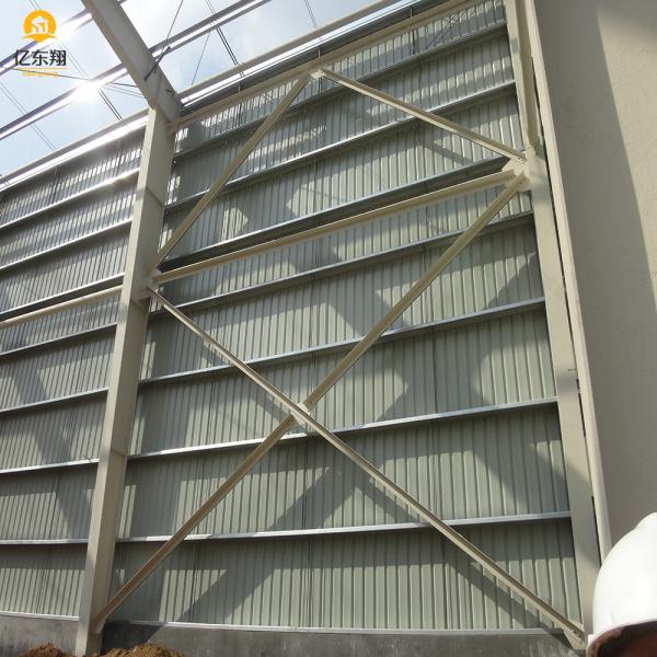 Construcción de edificios de estructura de acero con aislamiento EPS/PU 50-150 mm