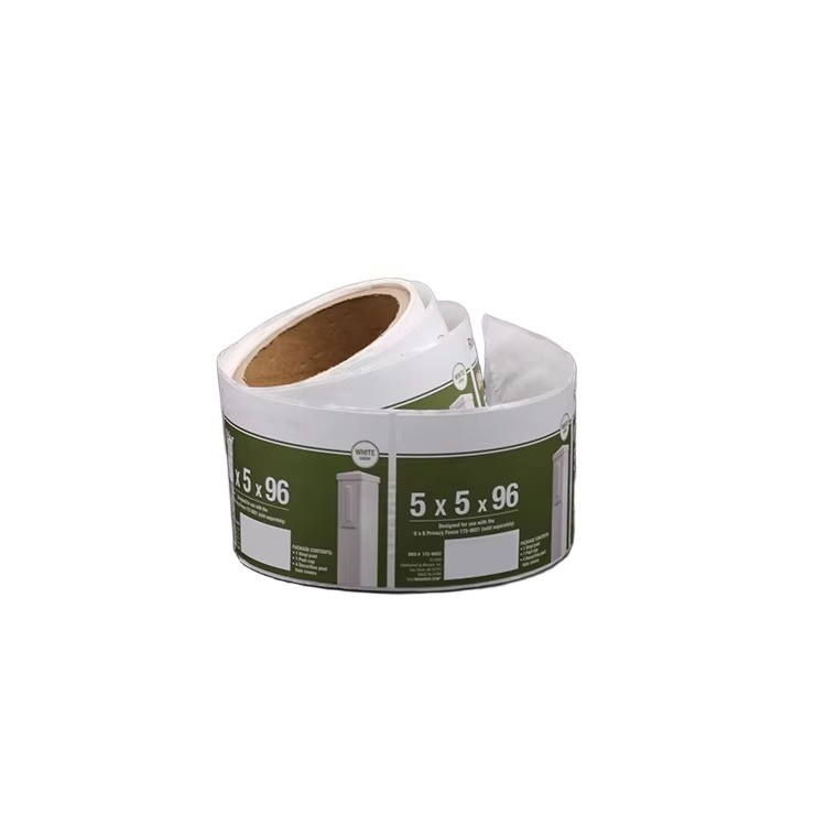Wholesale Oil-Resistant All-Weather QR Code Adhesive Shipping Eco-Friendly Bar Code Shipping  Labels for Beverage Bottle