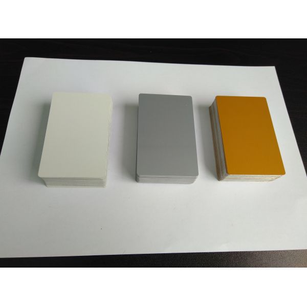 Personalized Metal Business Cards With 0.45 Mm / 0.32mm / 0.22mm Thickness