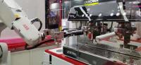 Robô automático italiano de Baristas do café da máquina do café do Latte quente com frother do leite