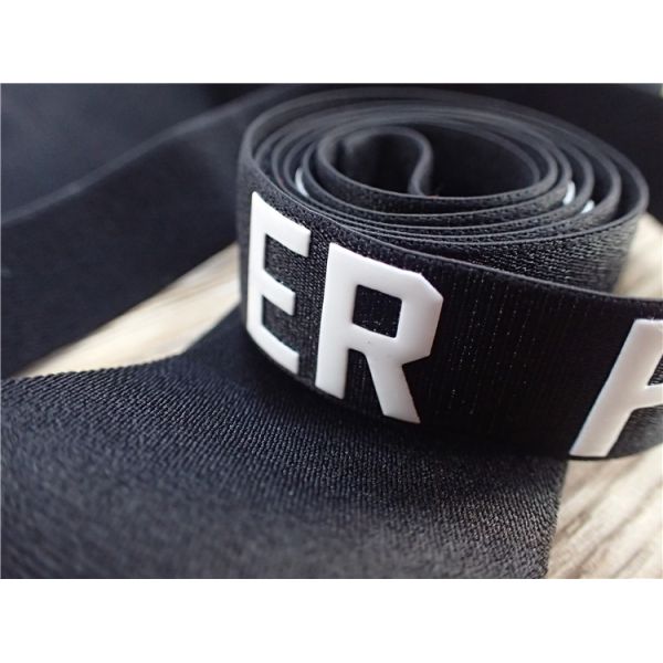 Custom Color Yoga Jacquard Elastic Band For Garment Fade Resistance